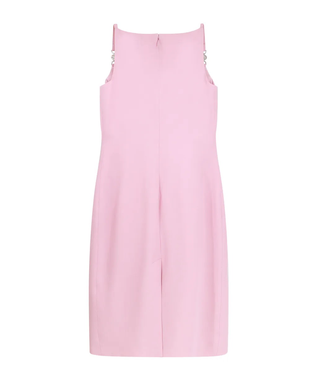 Versace Sleeveless Crepe Midi Dress
