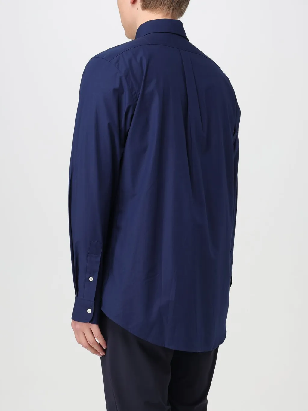 Polo Ralph Lauren Pony Embroidered Curved Hem Shirt