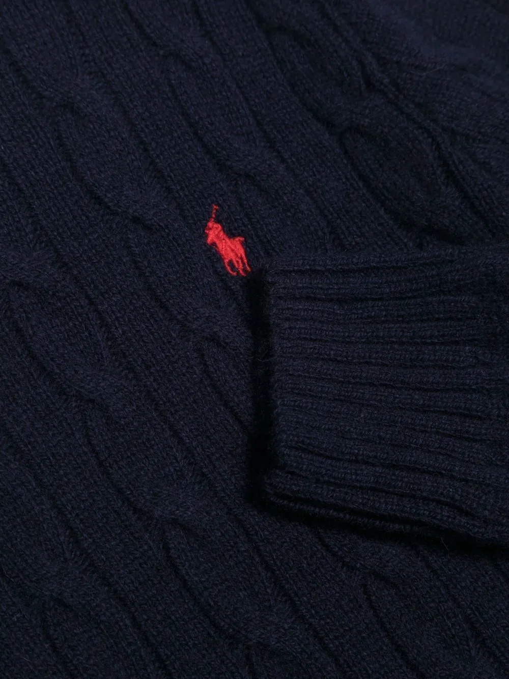 Embroidered Logo Wool-Cashmere Jumper