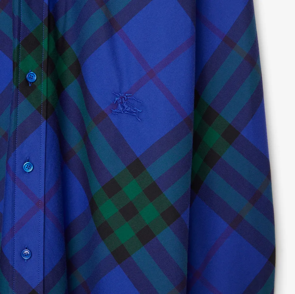 Burberry Vintage-Check Patterned Button-Up Shirt