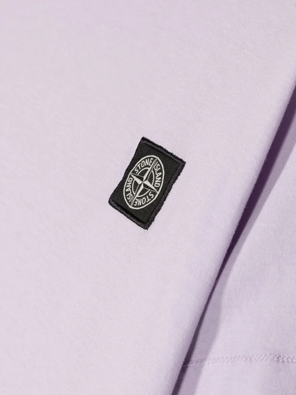 Stone Island Junior Logo Embroidered Crewneck T-Shirt