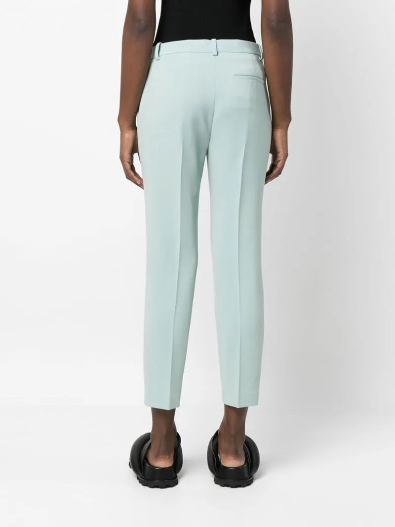 Tapered Cropped Trousers