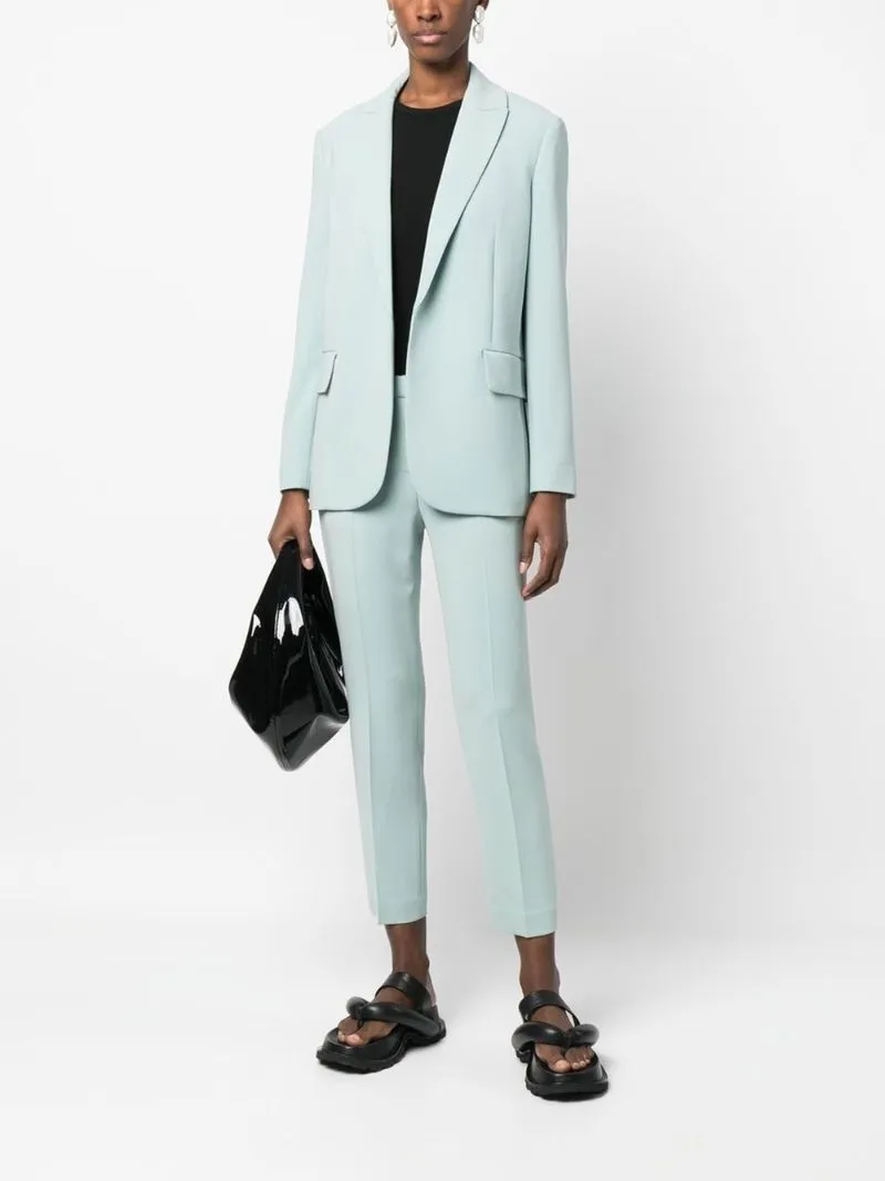 Tapered Cropped Trousers