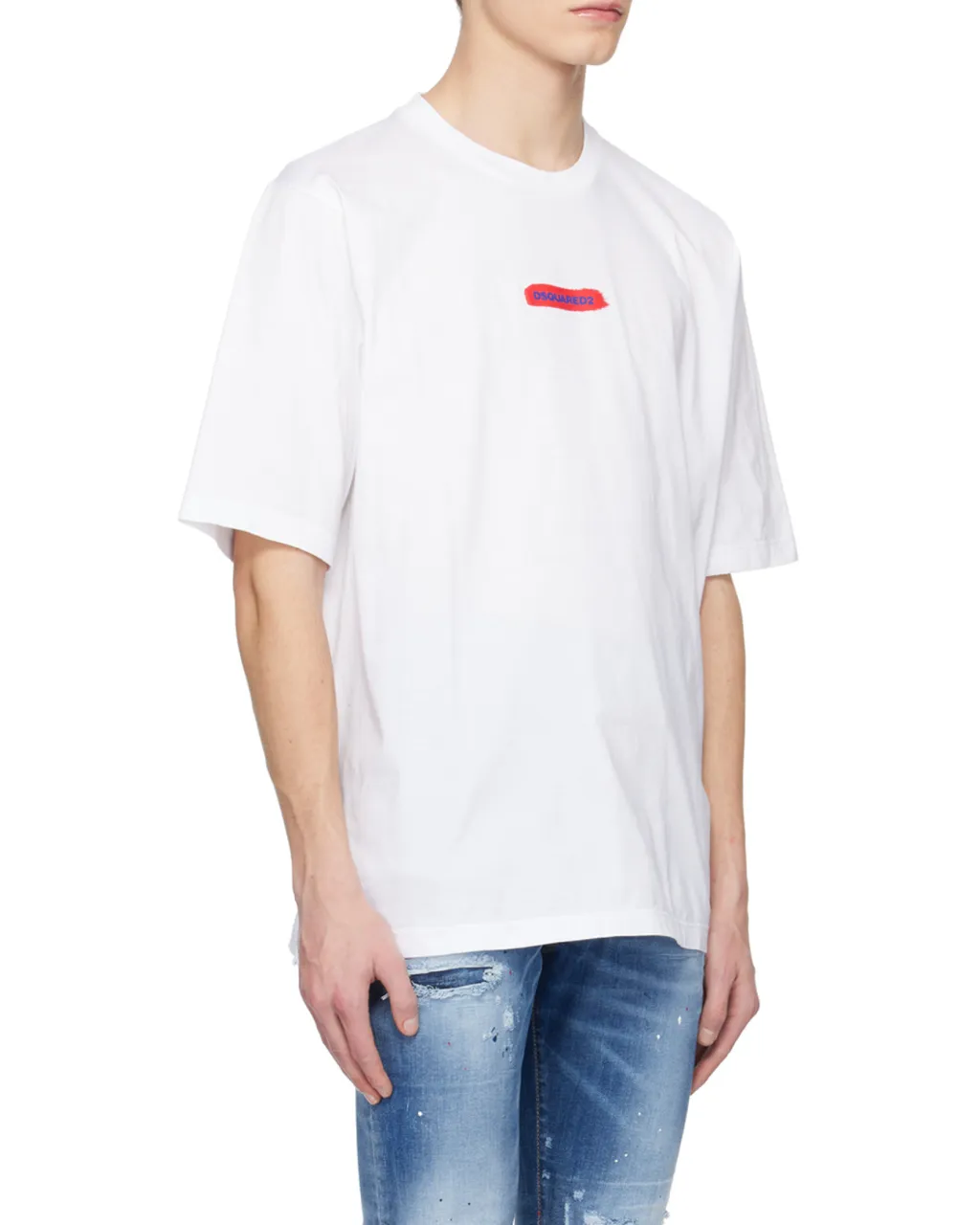 Dsquared2 Logo Printed Crewneck T-Shirt
