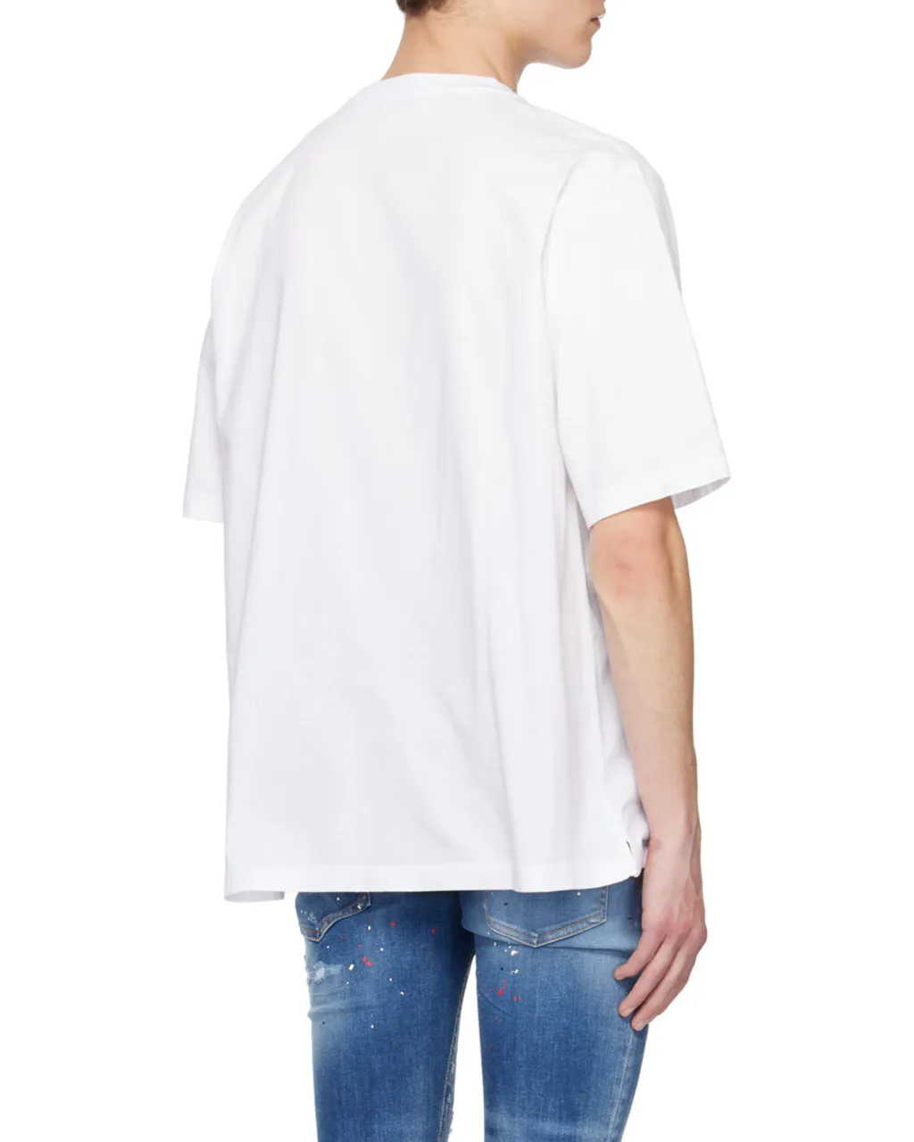 Dsquared2 Logo Printed Crewneck T-Shirt