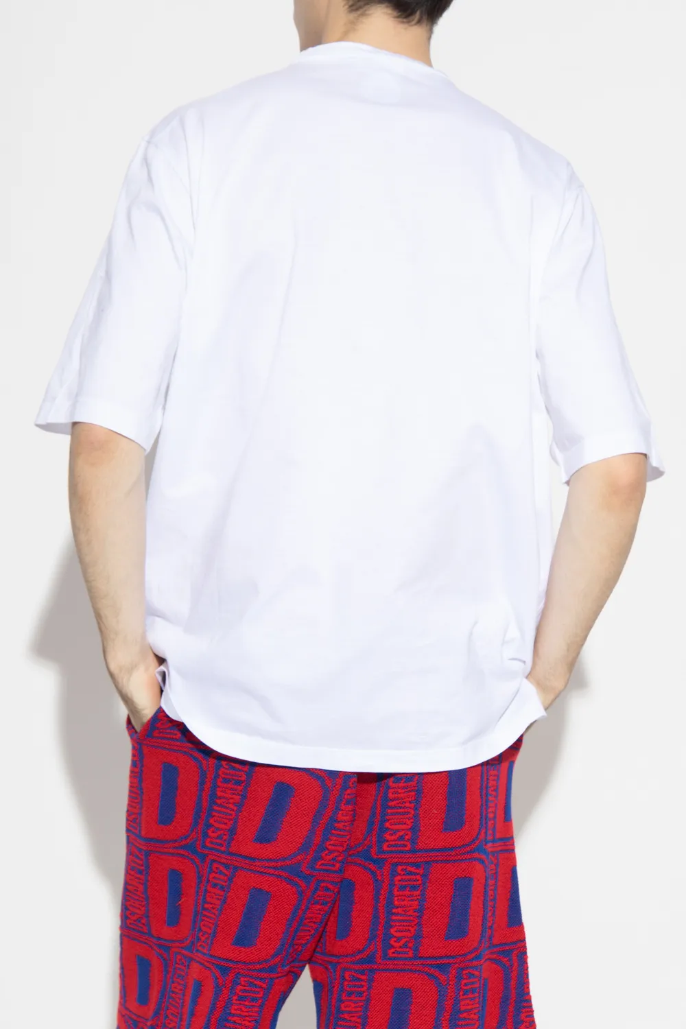 Dsquared2 Logo Printed Crewneck T-Shirt