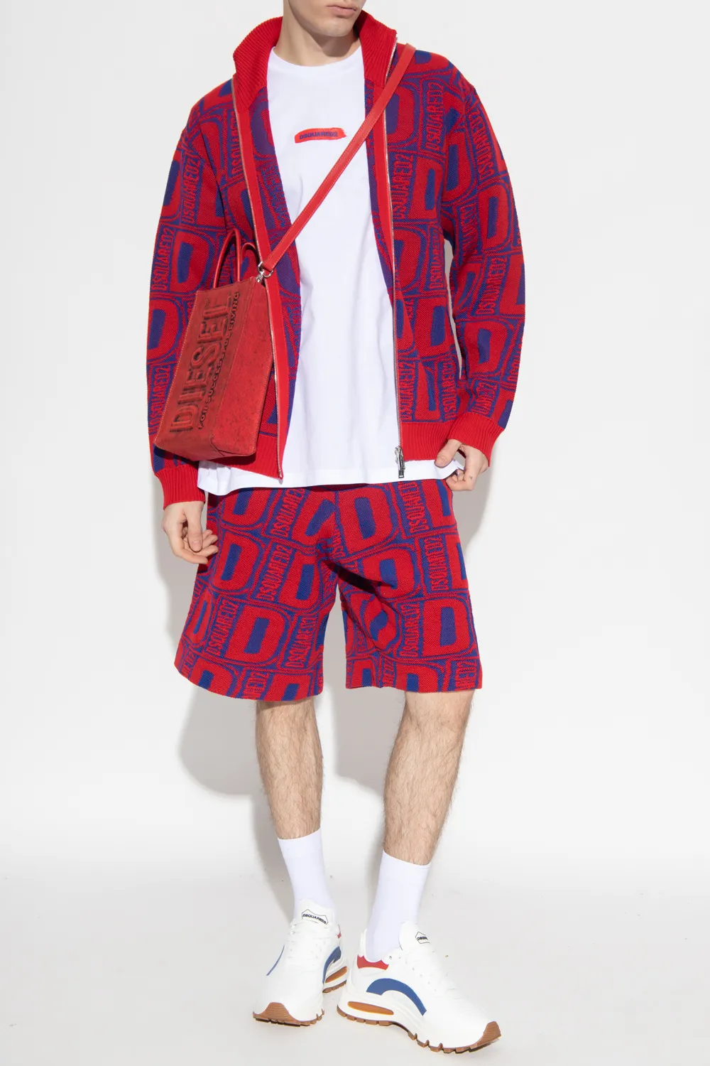 Dsquared2 Logo Printed Crewneck T-Shirt