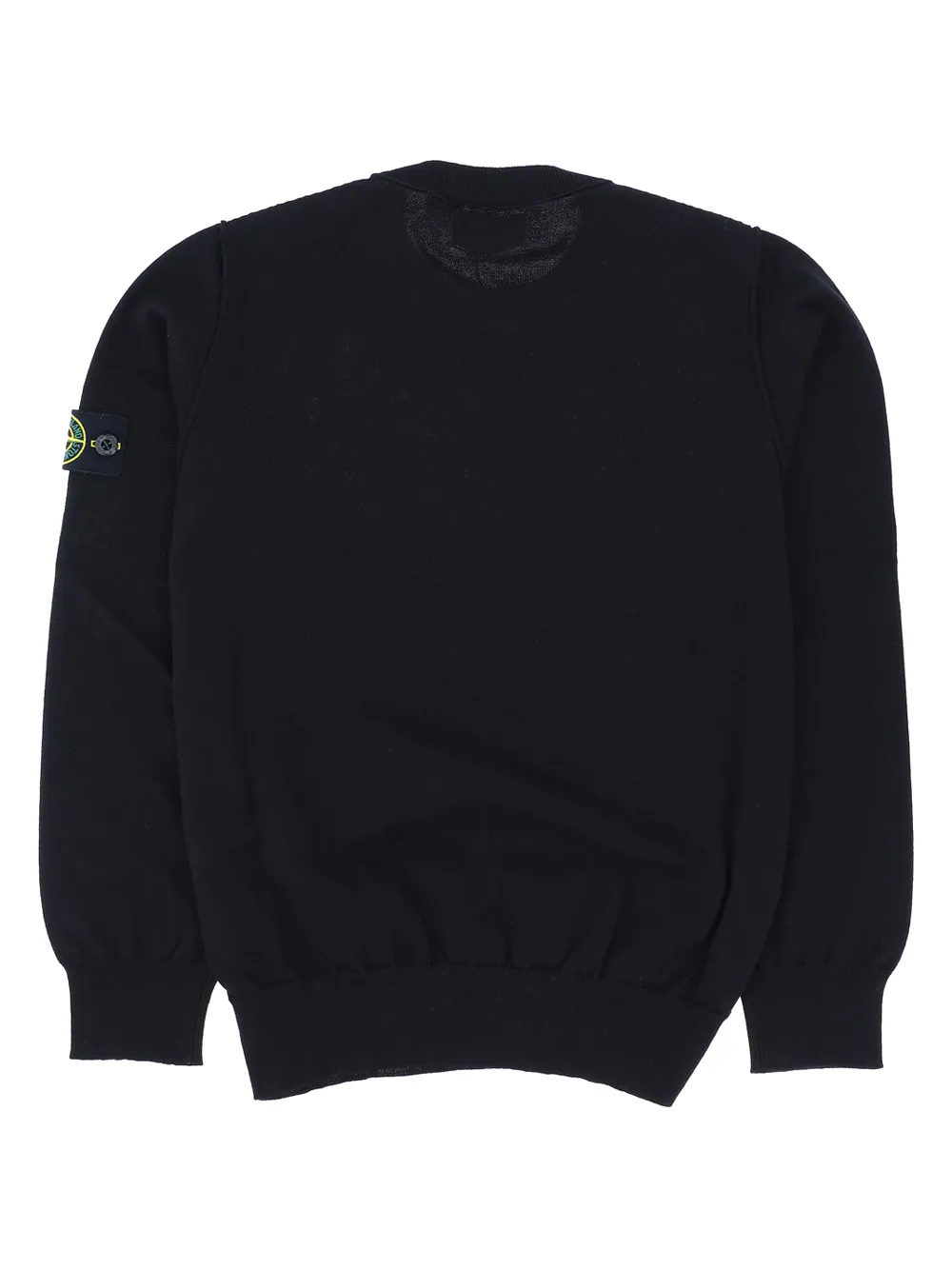 Stone Island Junior Logo-Patch Long-Sleeved Sweatshirt
