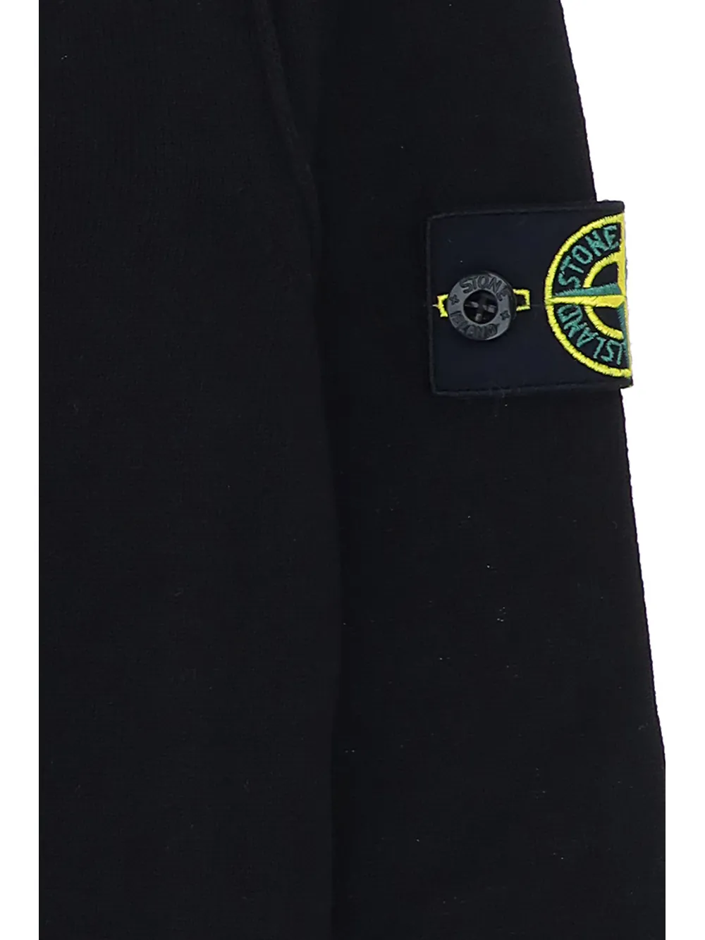 Stone Island Junior Logo-Patch Long-Sleeved Sweatshirt