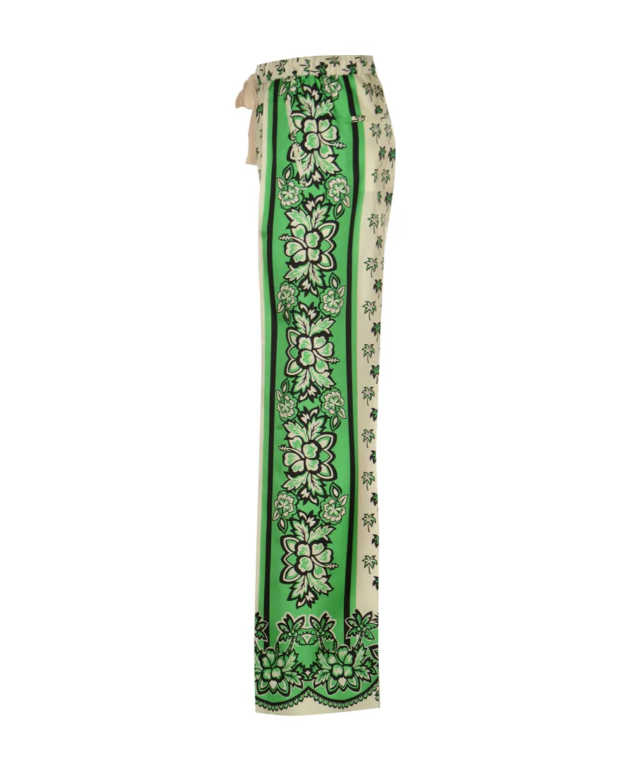 Redvalentino Graphic-Printed Drawstring Pants