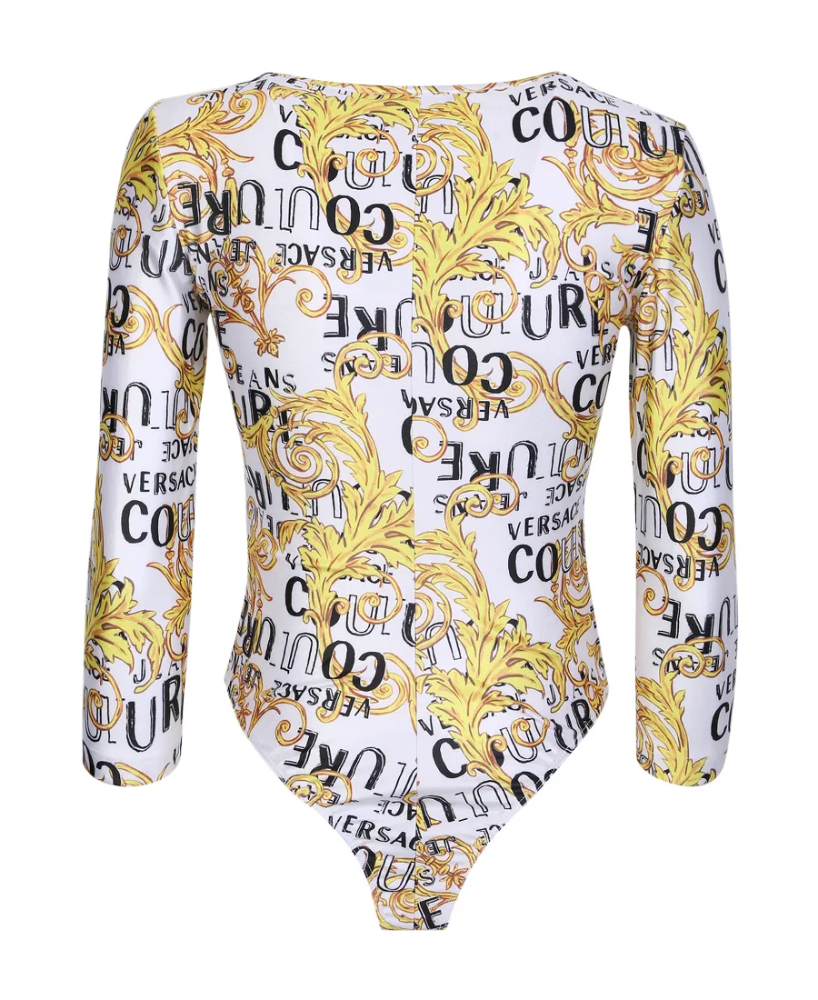Versace Jeans Couture Baroque-Pattern Printed Top