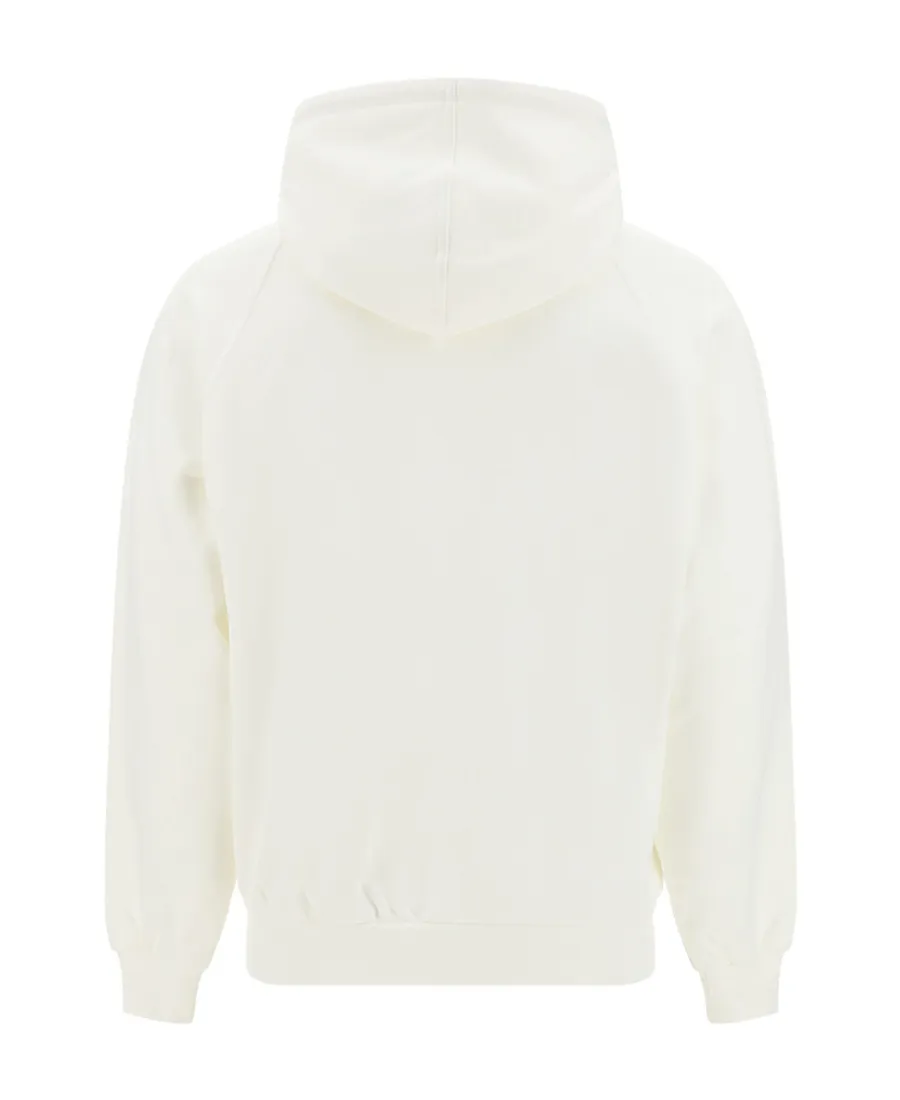 Sunnei Logo Embroidered Drawstring Hoodie