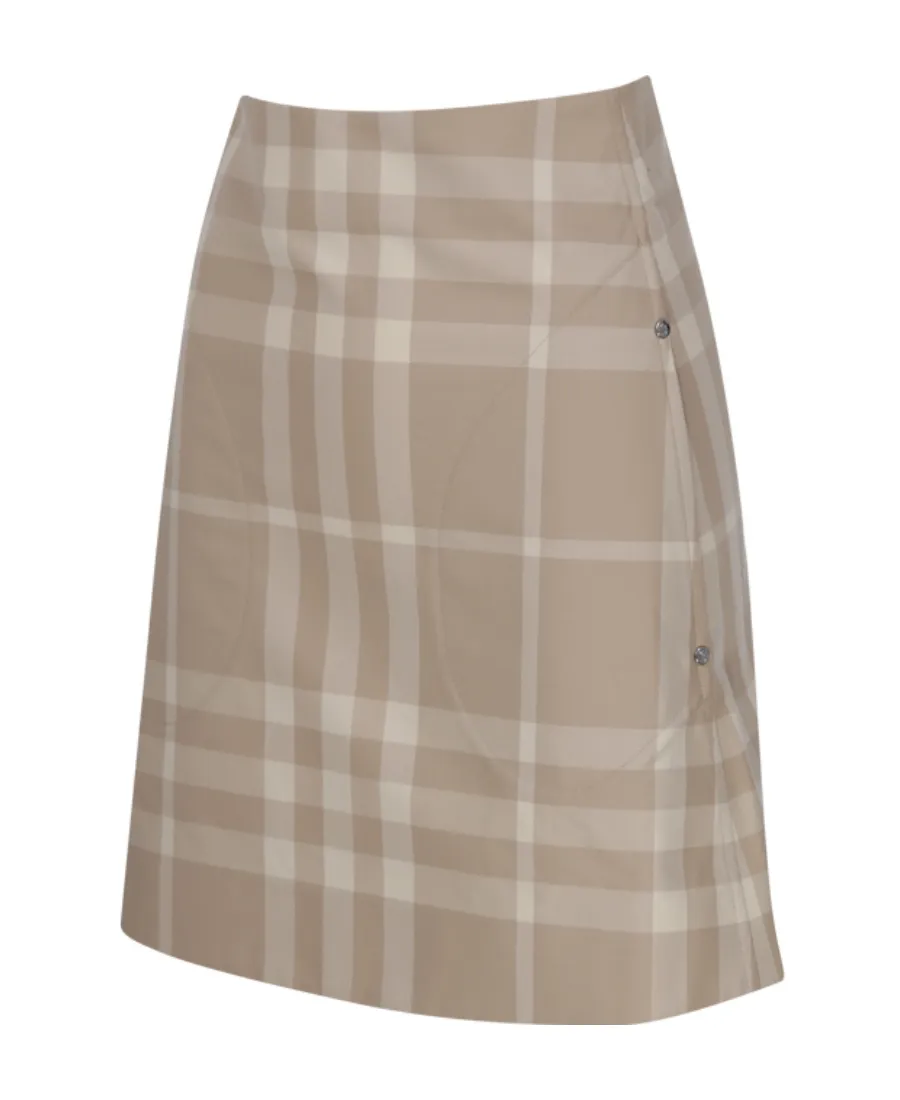 Burberry Check Printed Mini Skirt