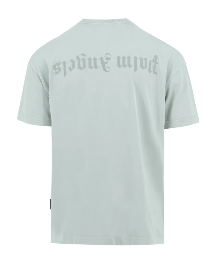 Palm Angels Logo Printed Crewneck T-Shirt