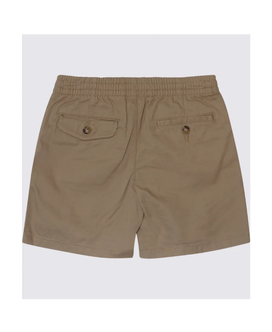 Ralph Lauren Kids High Waist Cargo Shorts