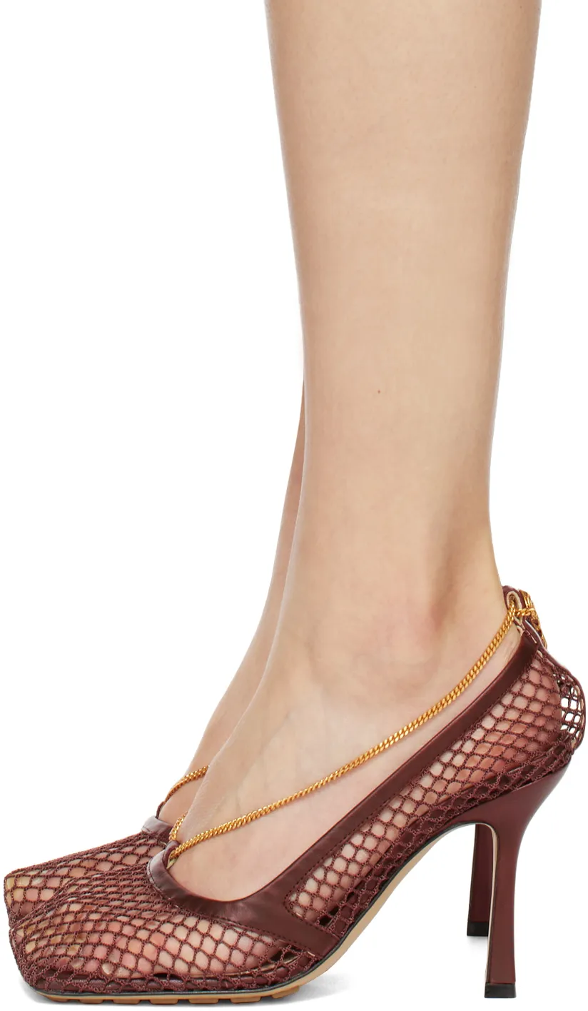 Mesh High Heels
