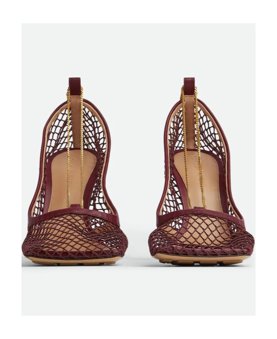 Mesh High Heels