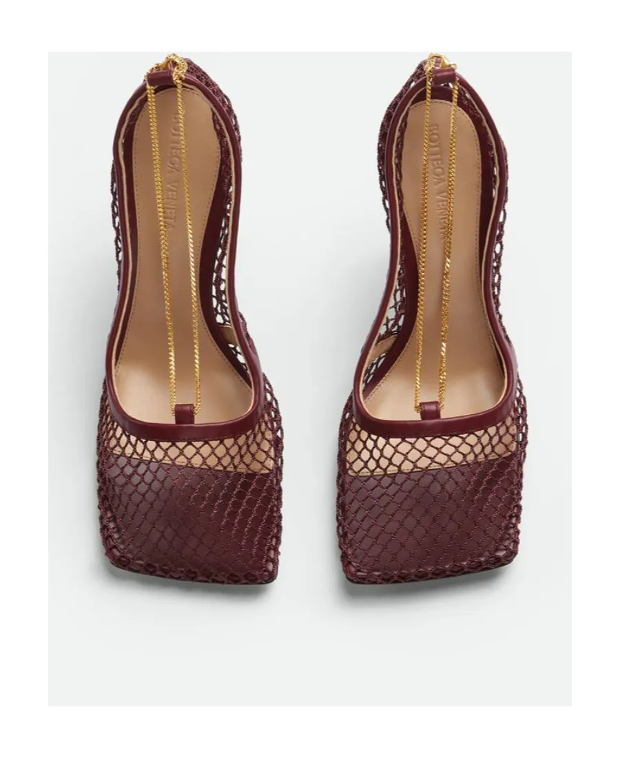 Mesh High Heels