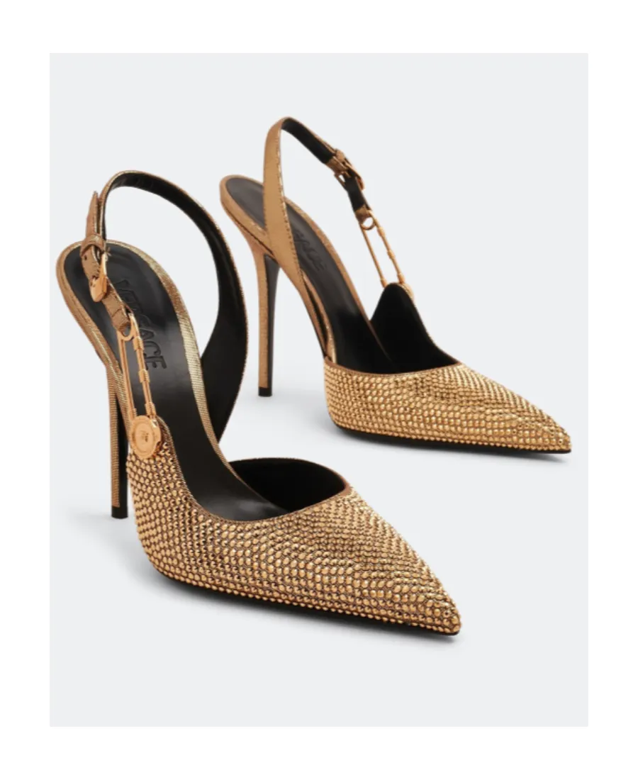 Crystal-Embellished 110Mm Pumps