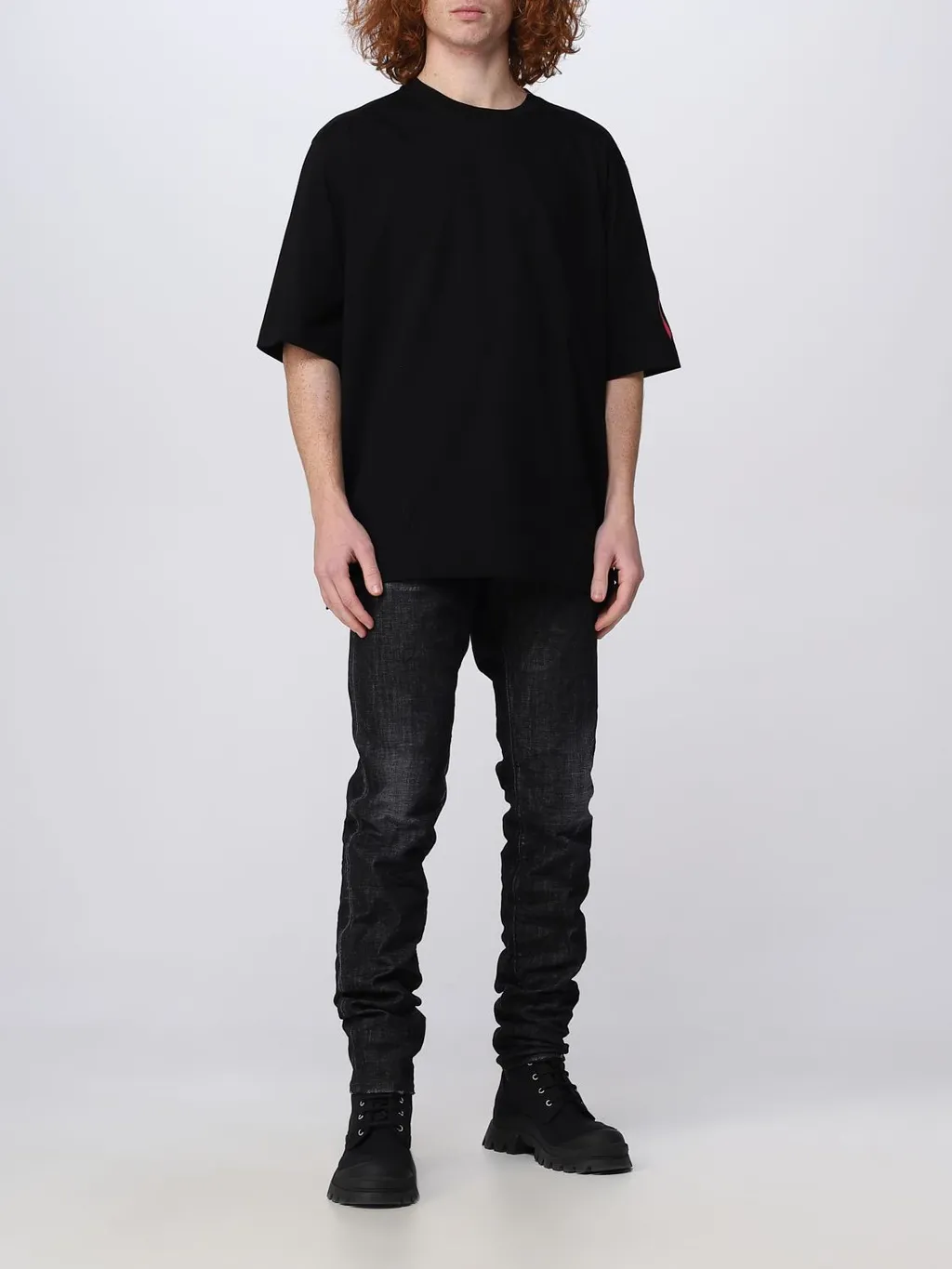 Dsquared2 Side-Stripe Crewneck T-Shirt