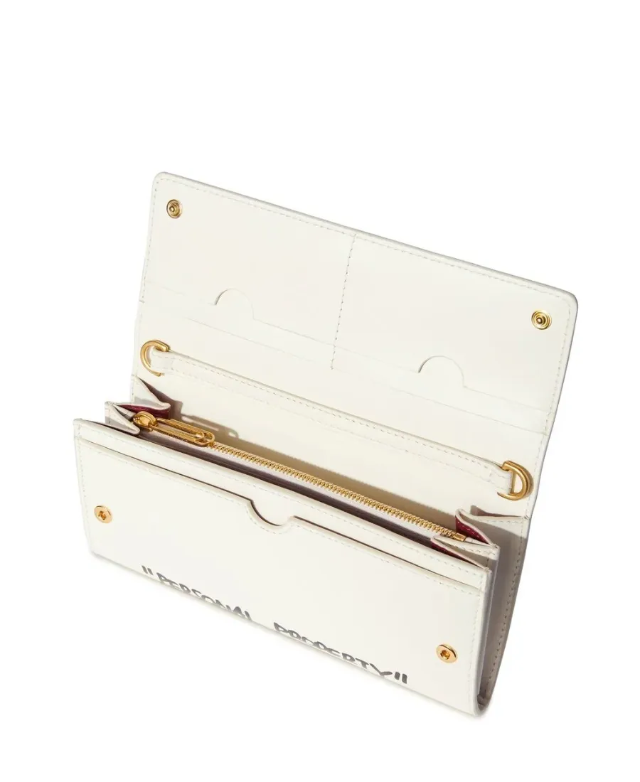 Jitney Slogan-Print Wallet
