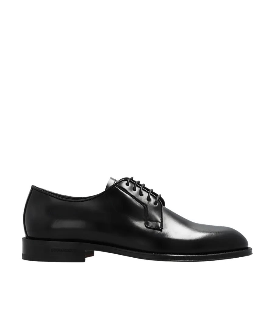 Dsquared2 Polished-Finish Lace-Up Derby Shoes