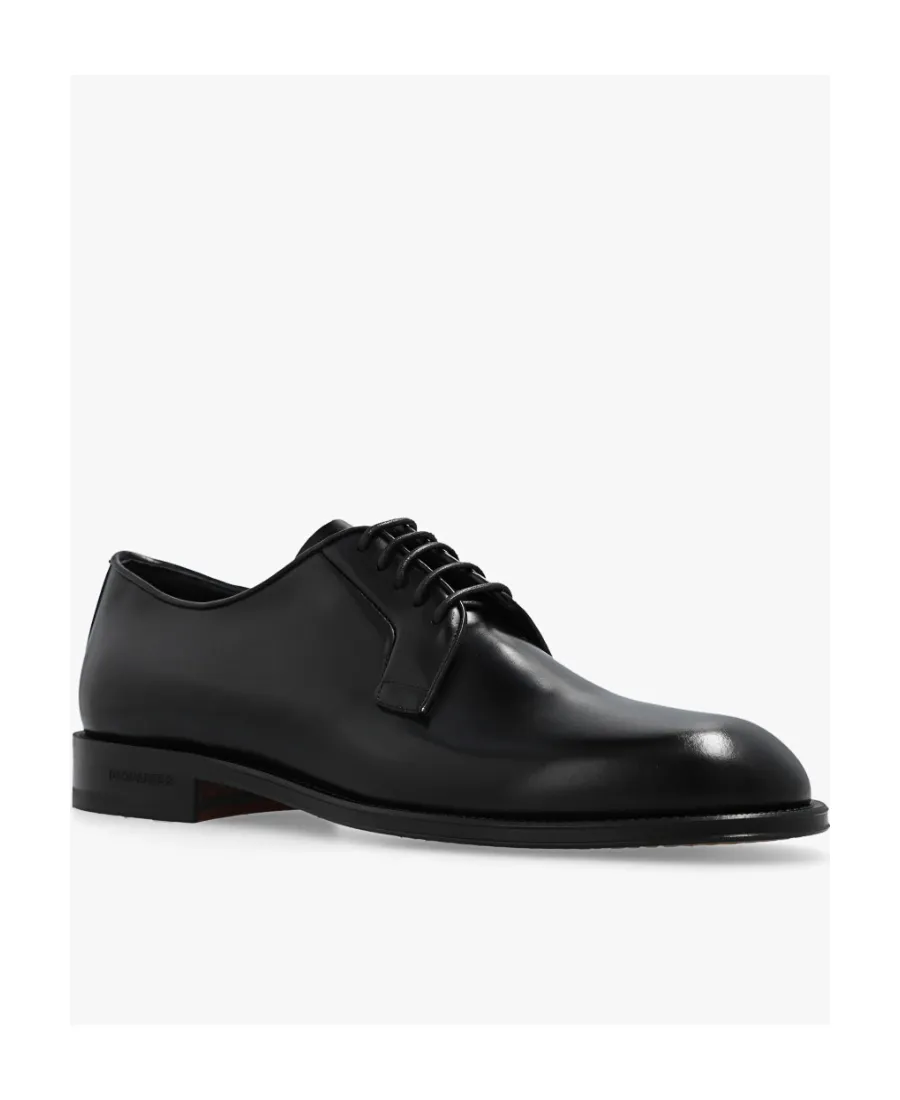 Dsquared2 Polished-Finish Lace-Up Derby Shoes
