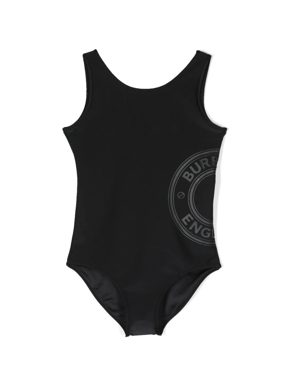 Logo-Print Scoop-Neck Swimsuit