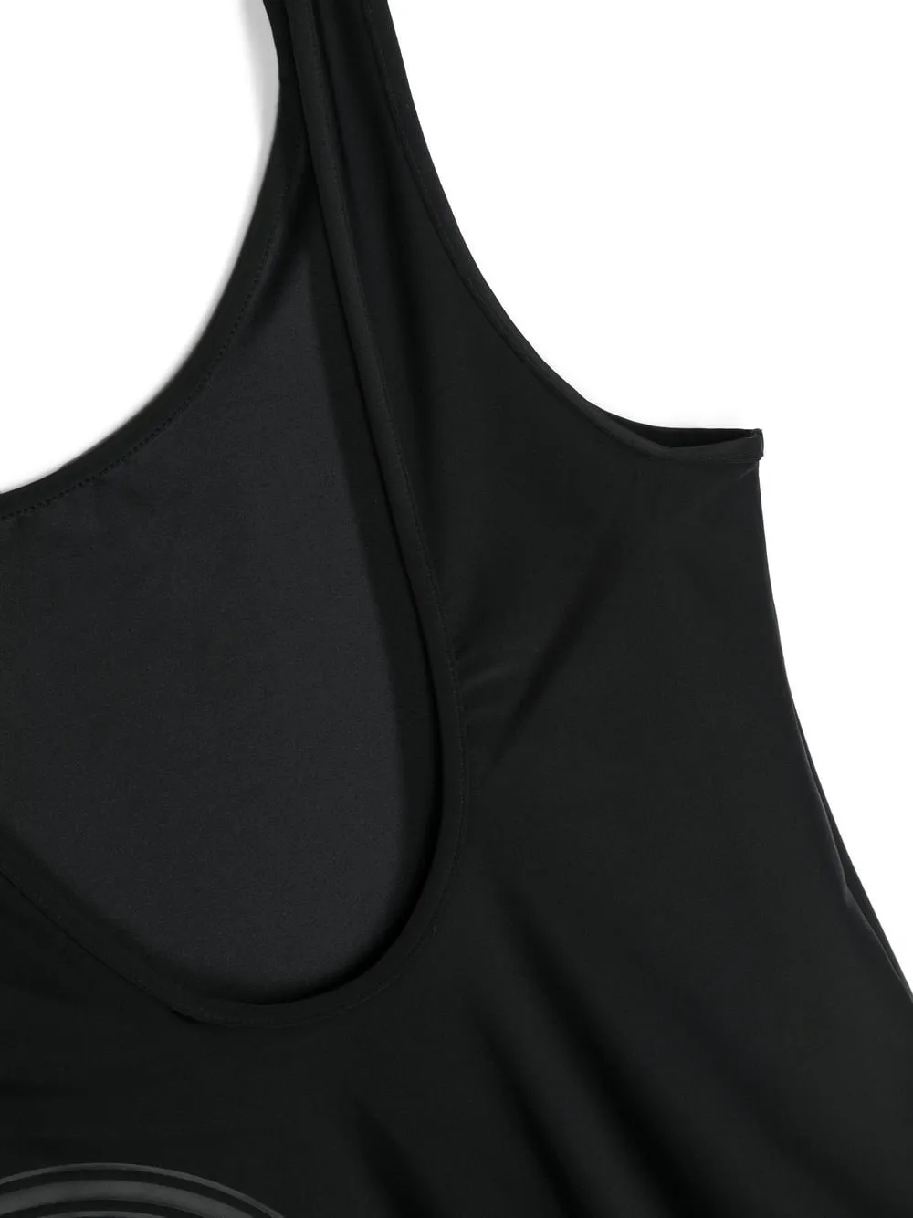 Logo-Print Scoop-Neck Swimsuit
