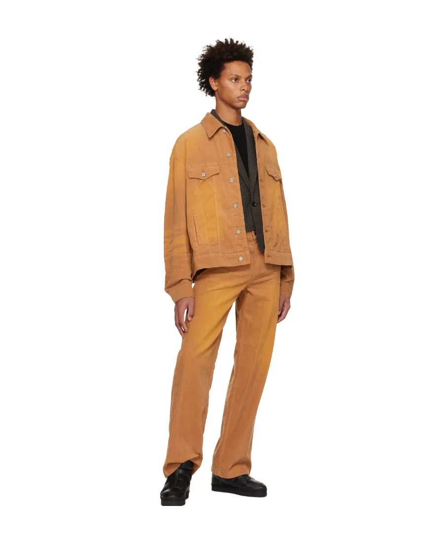 Corduroy Denim Coat