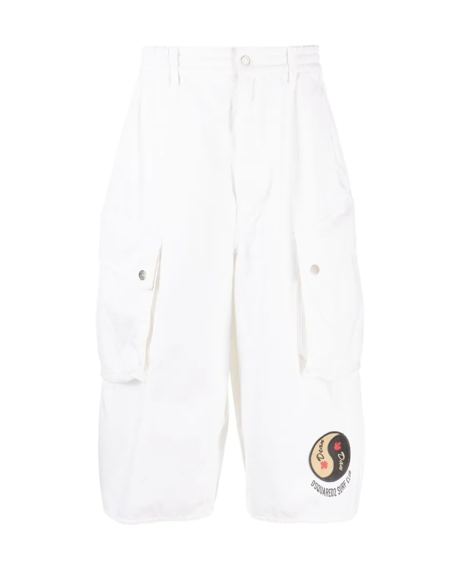Knee-Length Cargo Shorts