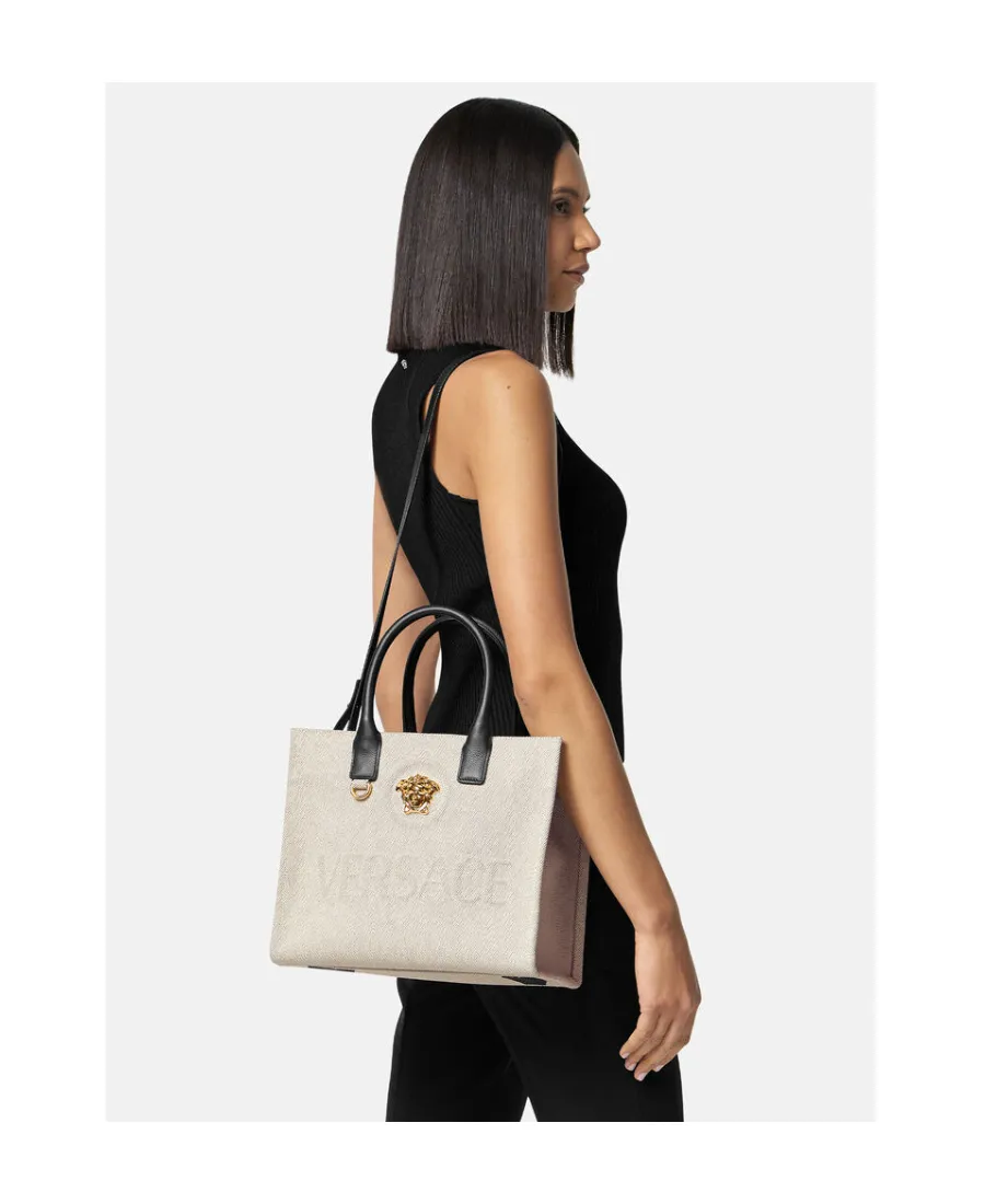Versace La Medusa Top Handle Bag