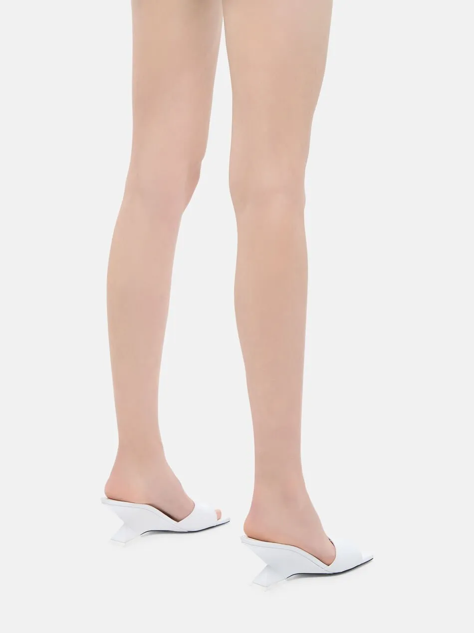 The Attico Mid Heel Slip-On Sandals