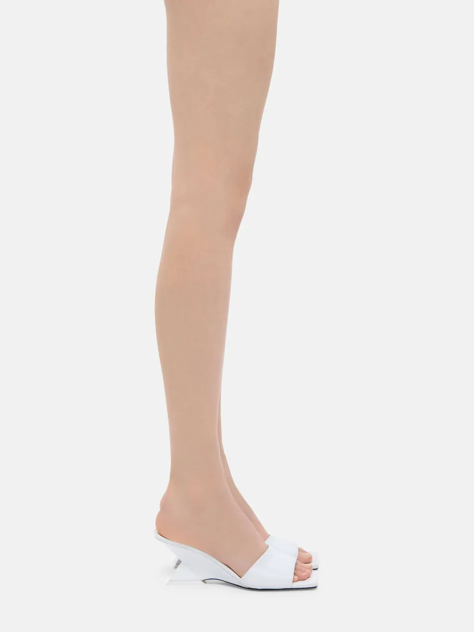 The Attico Mid Heel Slip-On Sandals