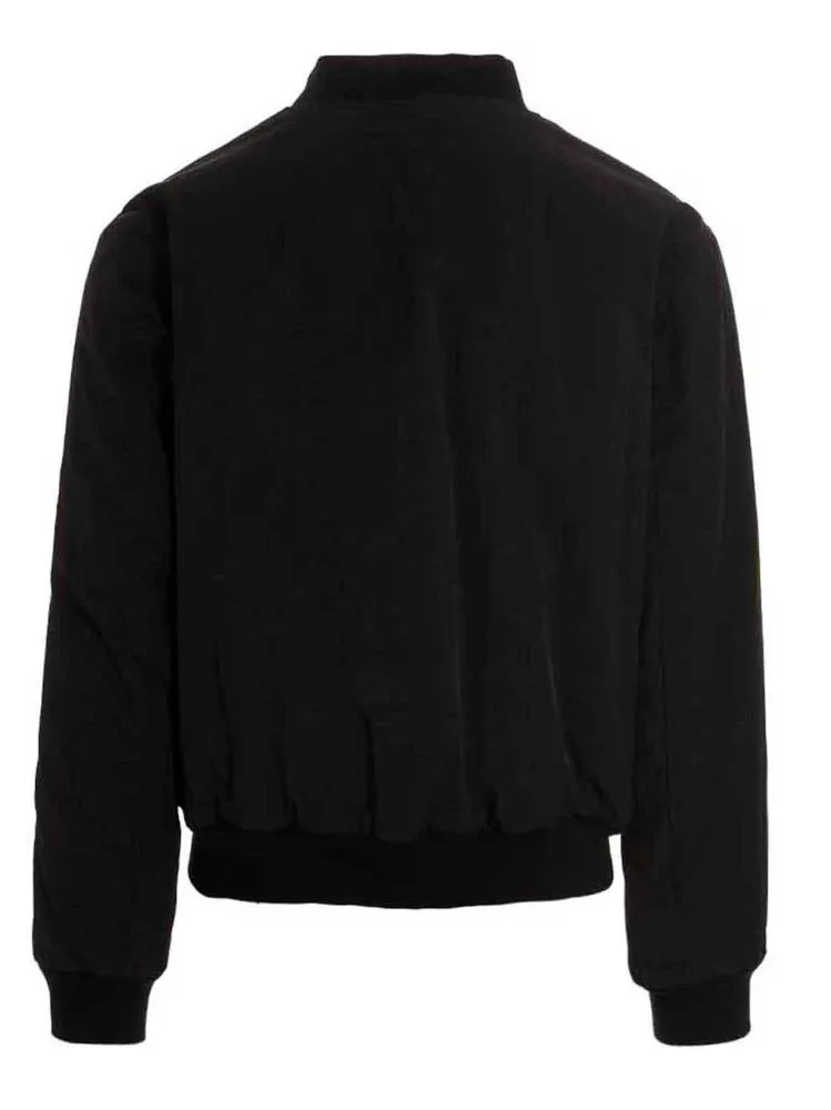 Logo-Detail Bomber Jacket