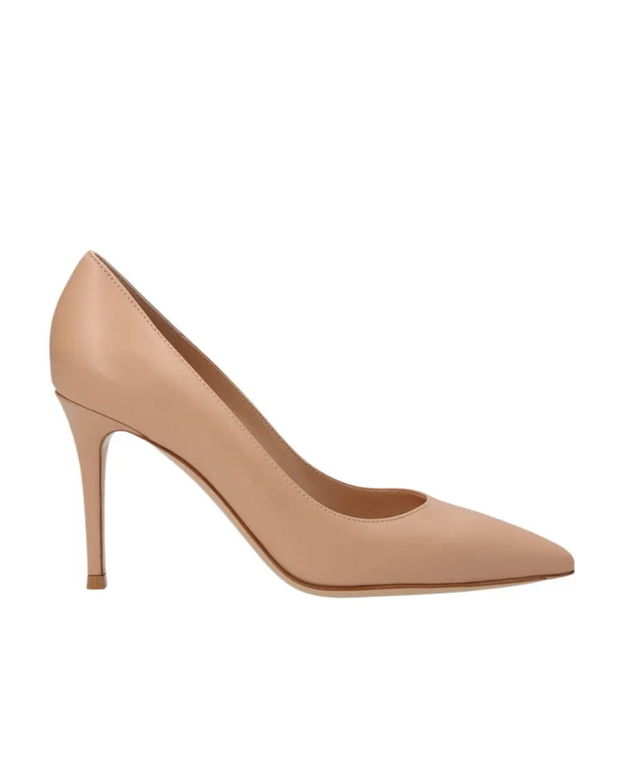 Gianvito Rossi Pointed-Toe Slip-On Pumps