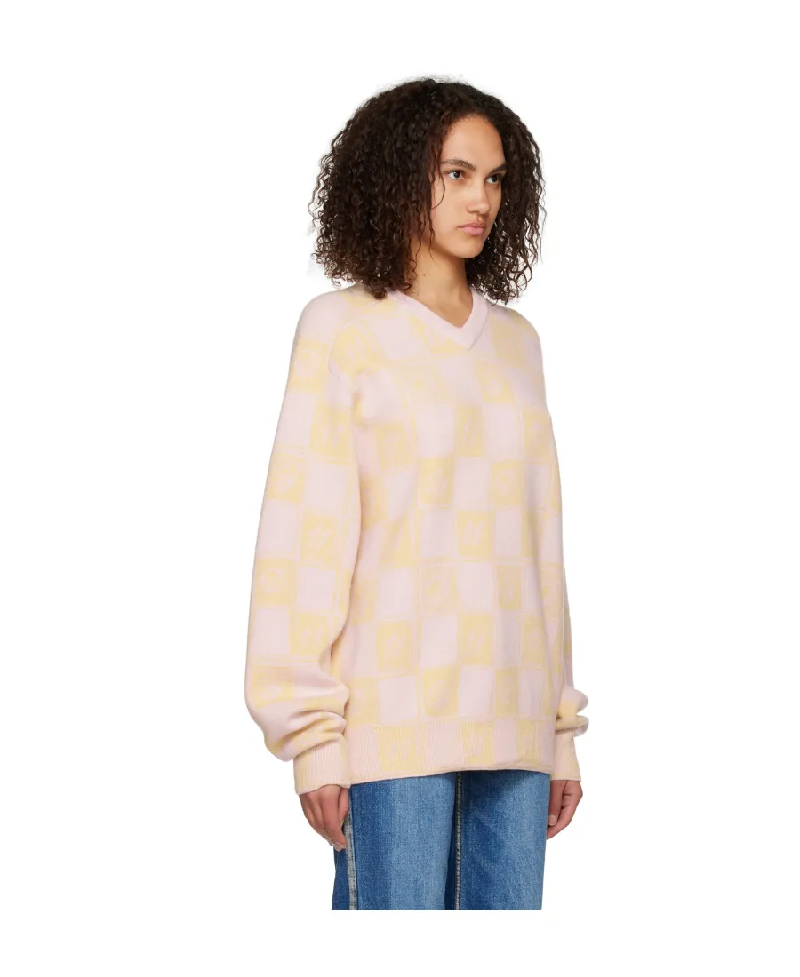 Checkerboard Sweater