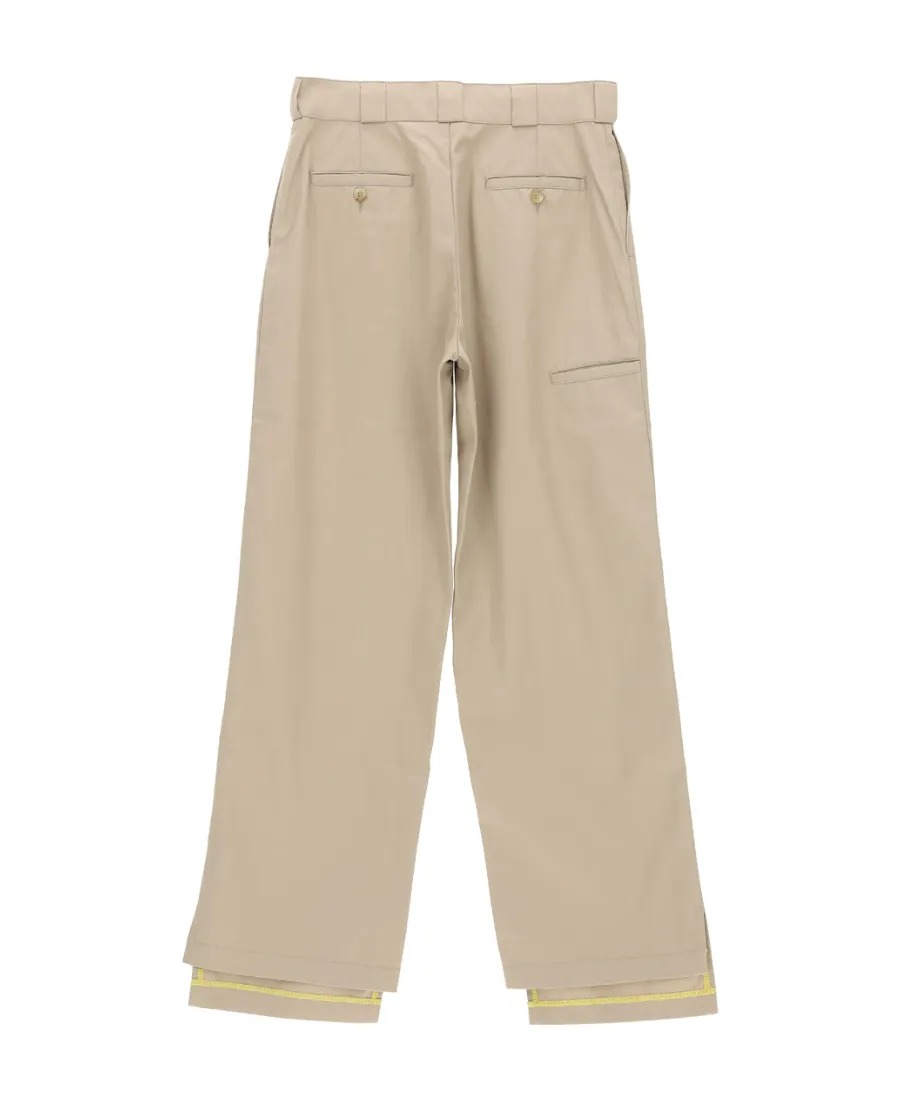 Palm Angels Logo Detailed Straight-Leg Trousers