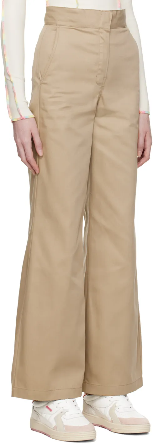 Palm Angels Straight Leg Chino Pants