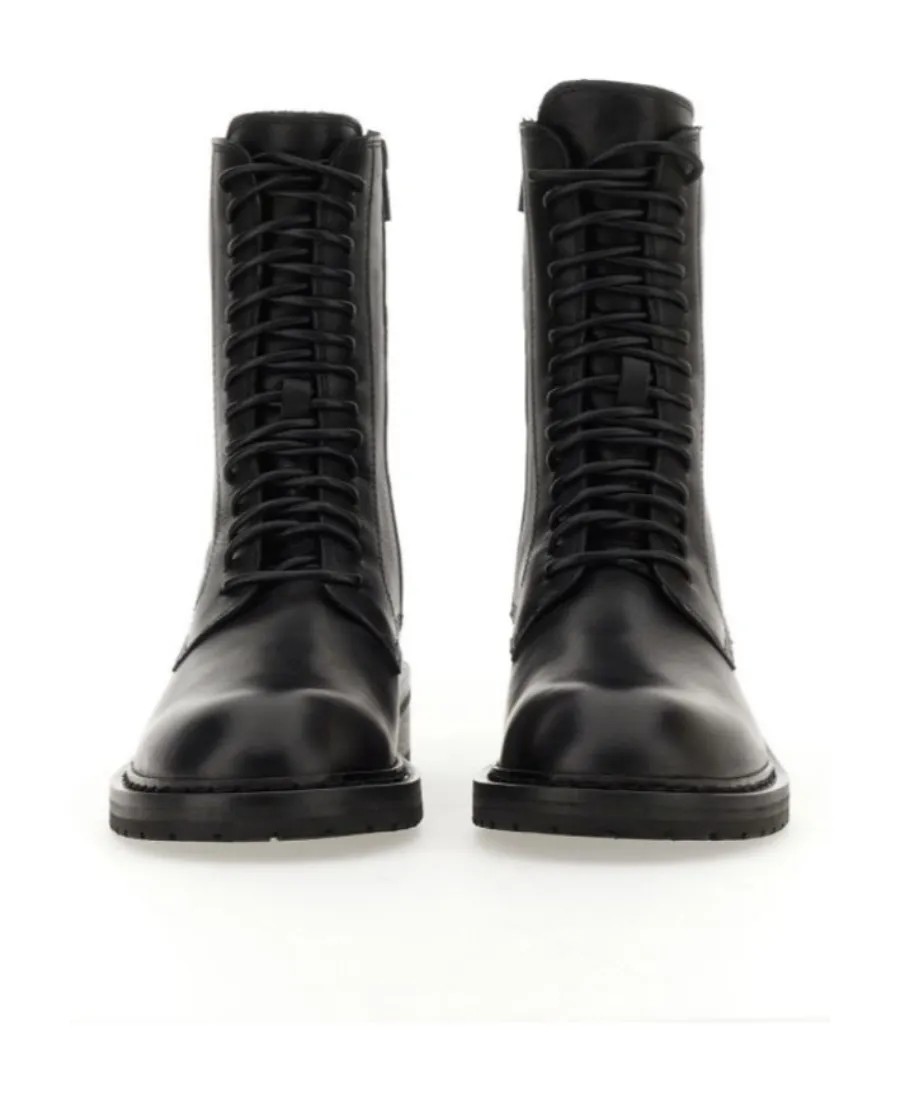 Ann Demeulemeester Lace-Up Boots