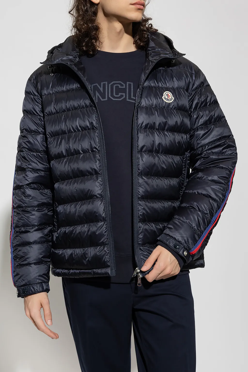 Agout Logo-Patch Puffer Jacket