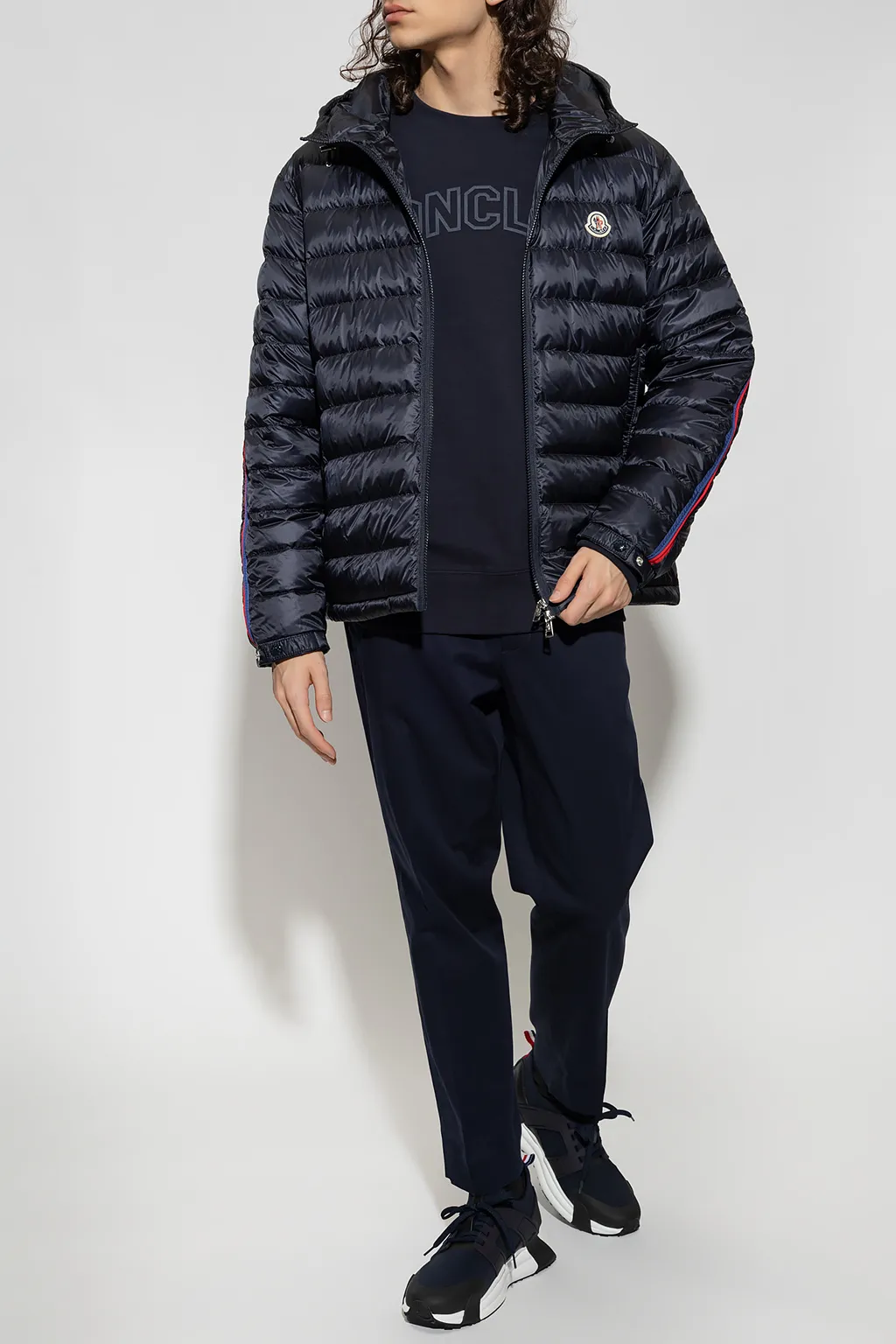 Agout Logo-Patch Puffer Jacket
