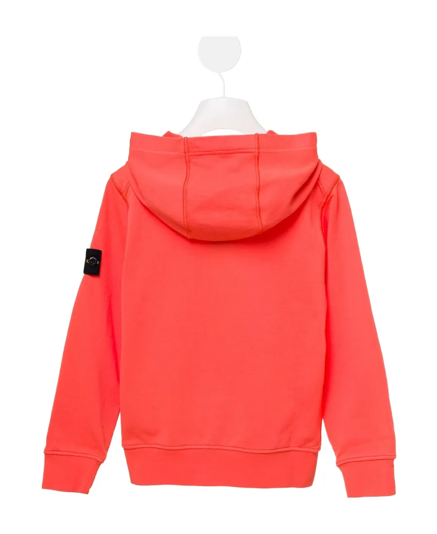 Cotton Logo Patch Hoodie