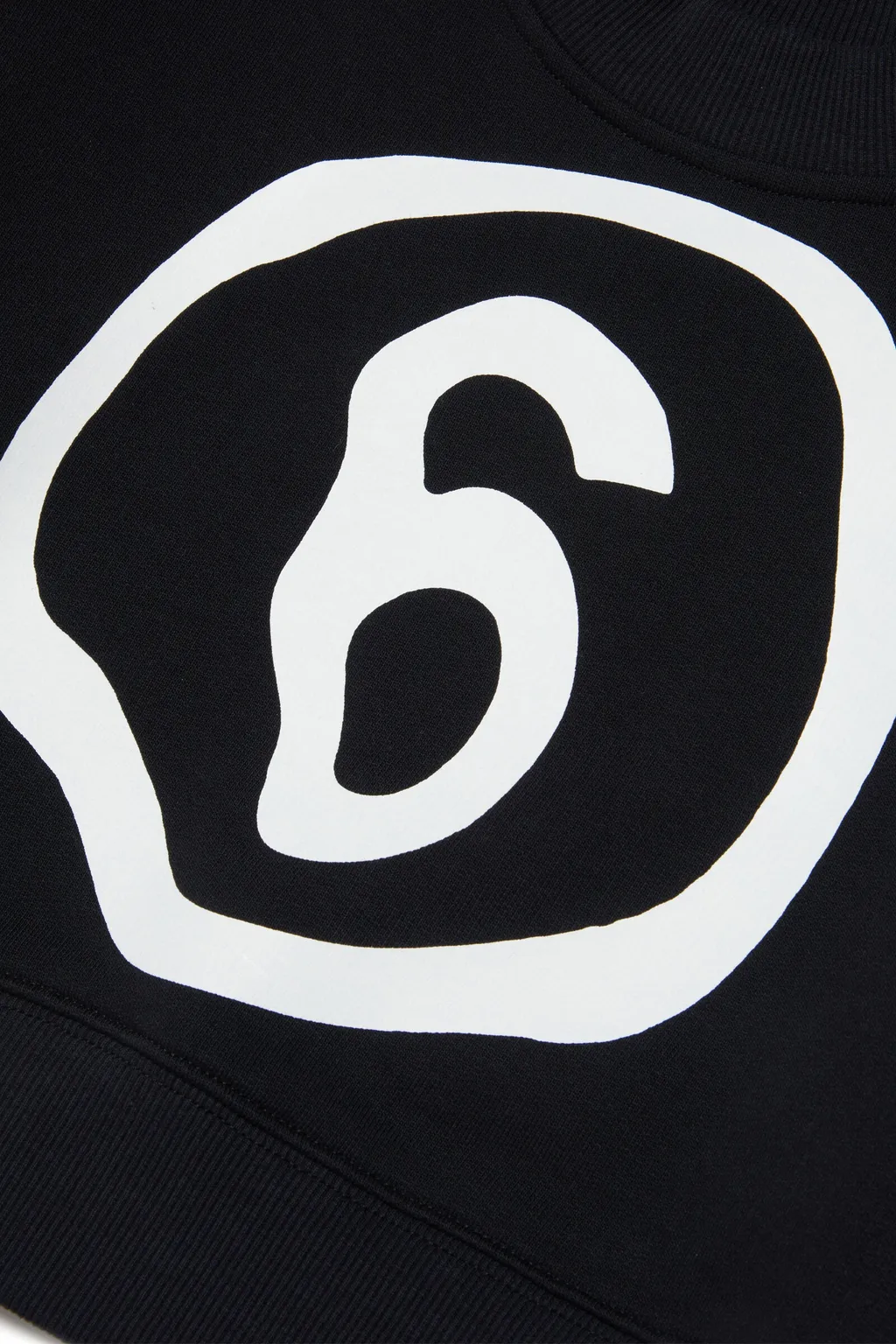 Mm6 Maison Margiela Kids Logo Printed Crewneck Sweatshirt
