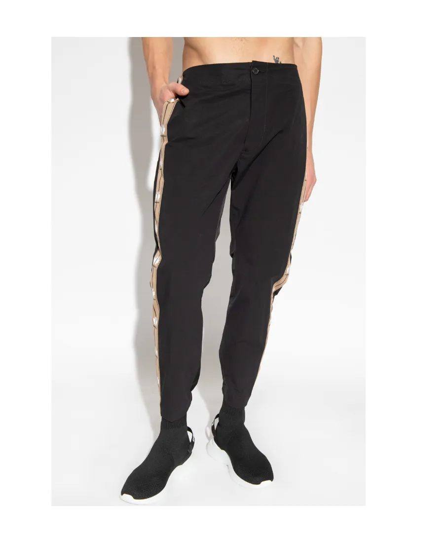 Dsquared2 Side Striped Loose-Fit Pants