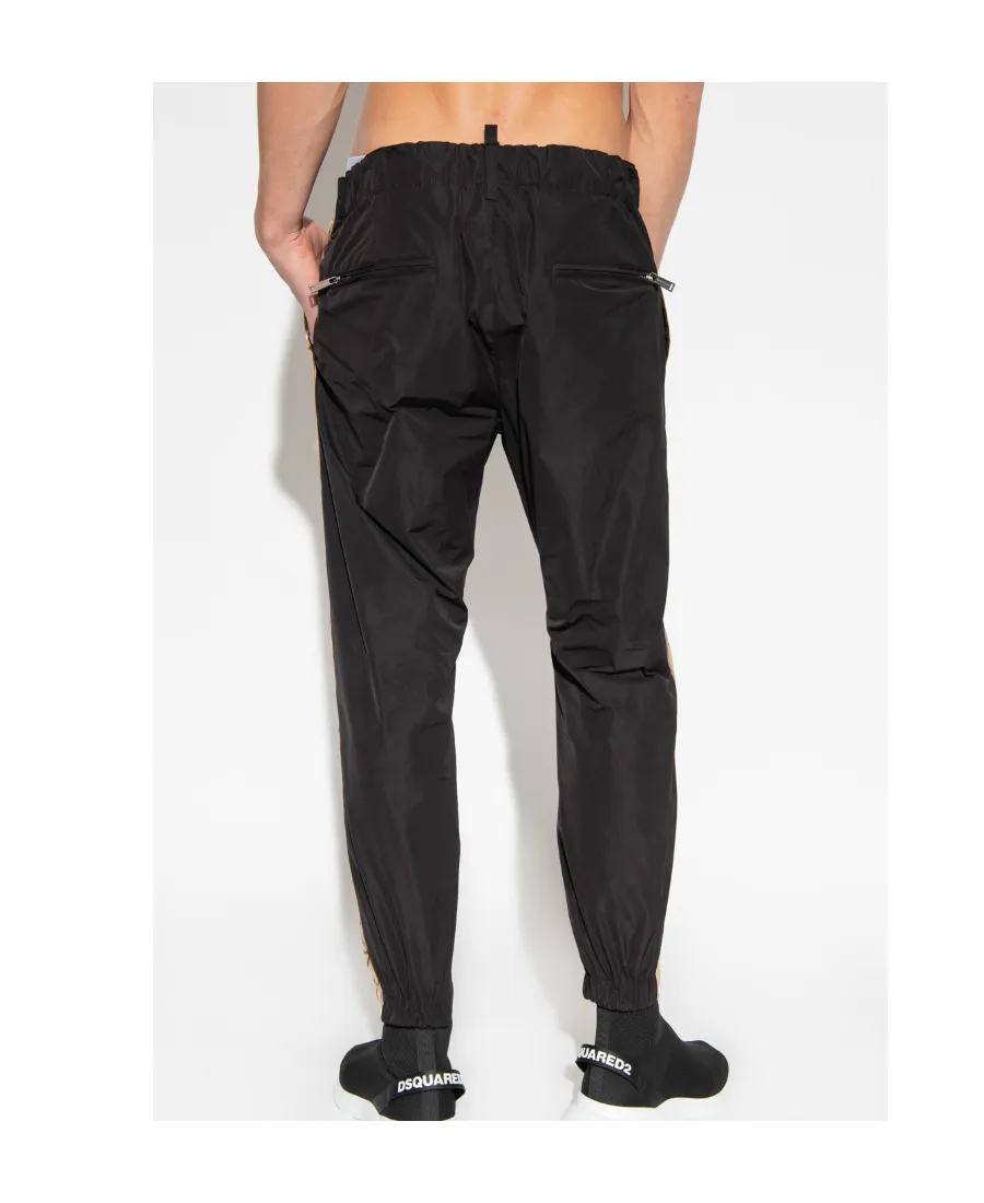 Dsquared2 Side Striped Loose-Fit Pants