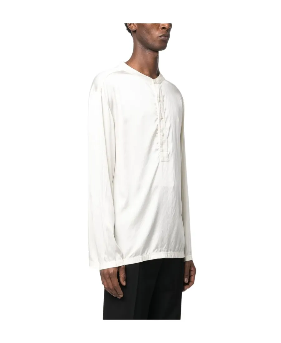 Tom Ford Long-Sleeved Half Buttoned Pyjama Shirt