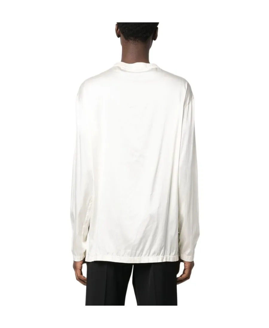 Tom Ford Long-Sleeved Half Buttoned Pyjama Shirt