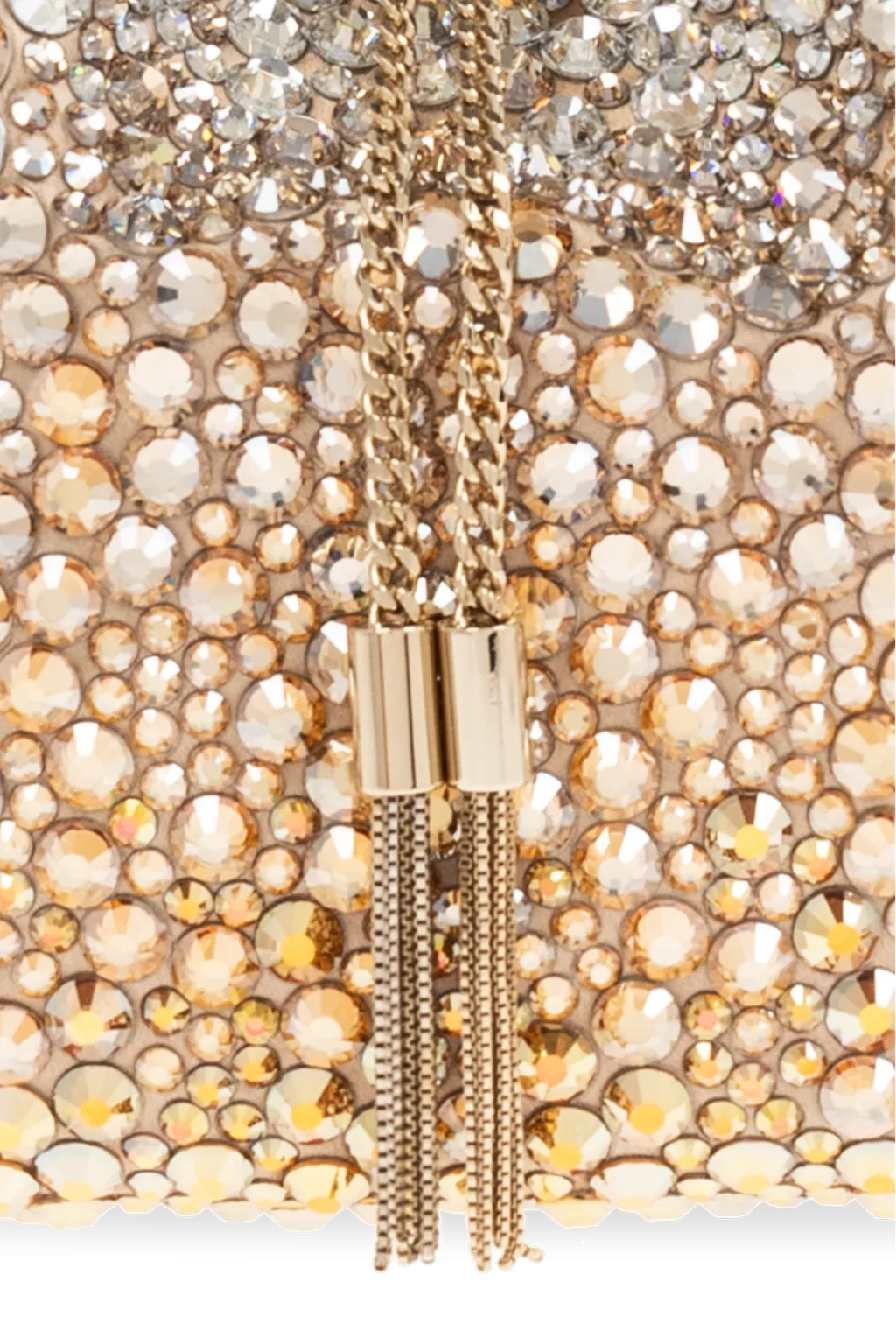 Jimmy Choo Bon Bon Embellished Drawstring Bucket Bag