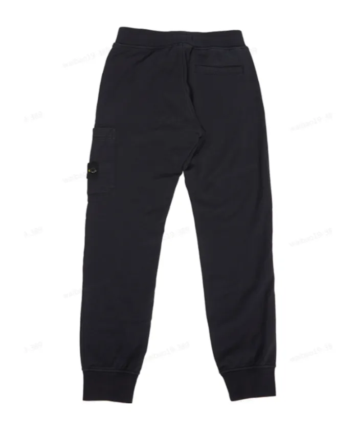 Stone Island Junior Compass-Patch Straight Hem Track Pants